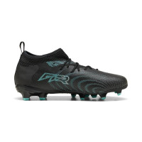 PUMA Future 9 Match Grass/Artificial Grass Football Boots (MG) Kids Black Intense Mint White