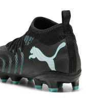 PUMA Future 9 Match Grass/Artificial Grass Football Boots (MG) Kids Black Intense Mint White