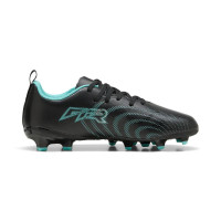 PUMA Future 9 Play Grass/Artificial Grass Football Boots (MG) Kids Black Intense Mint White