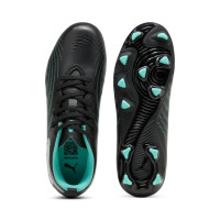 PUMA Future 9 Play Grass/Artificial Grass Football Boots (MG) Kids Black Intense Mint White