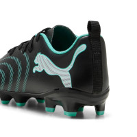 PUMA Future 9 Play Grass/Artificial Grass Football Boots (MG) Kids Black Intense Mint White