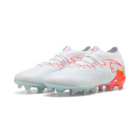 PUMA Future 9 Pro Brilliance Gras / Kunstgras Voetbalschoenen (MG) Dames Wit Feloranje Roze Lichtblauw