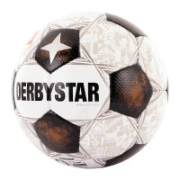 Derbystar Keuken Kampioen Divisie Brillant Voetbal Maat 5 2026-2027 Wit Zwart Bruin