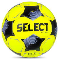 Select X-Turf V26 Football Size 4 Yellow Black Light Purple