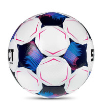 Select Team V26 Football Size 3 White Blue Hot Pink