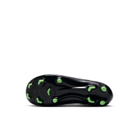Nike Mercurial Superfly 11 Academy Grass/Artificial Grass Football Boots (MG) Toddlers Black Bright Green Silver Grey