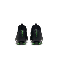 Nike Mercurial Superfly 11 Academy Grass/Artificial Grass Football Boots (MG) Toddlers Black Bright Green Silver Grey