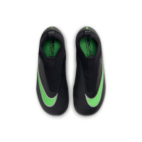 Nike Mercurial Superfly 11 Academy Grass/Artificial Grass Football Boots (MG) Toddlers Black Bright Green Silver Grey