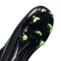 Nike Mercurial Superfly 11 Academy Grass/Artificial Grass Football Boots (MG) Toddlers Black Bright Green Silver Grey