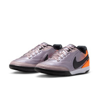 Nike Tiempo Streetgato Premium Street Football Boots Light Purple Black Orange