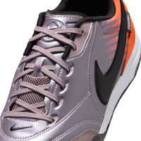 Nike Tiempo Streetgato Premium Street Football Boots Light Purple Black Orange