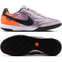 Nike Tiempo Streetgato Premium Street Football Boots Light Purple Black Orange
