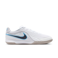 Nike Tiempo Reactgato Indoor Football Shoes (IN) White Light Blue Black Grey