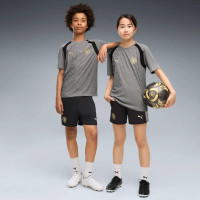 PUMA Manchester City Trainingsshirt 2026-2027 Kids Donkergrijs Zwart Goudgeel