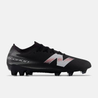 New Balance Furon V9 Team Gras Voetbalschoenen (FG) Zwart Wit Rood