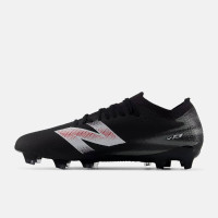 New Balance Furon V9 Team Gras Voetbalschoenen (FG) Zwart Wit Rood