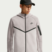 Nike Tech Fleece Sportswear Tracksuit Light Grey Beige Black
