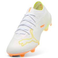 PUMA Ultra Nitro 7 Ultimate Gras Voetbalschoenen (FG) Wit Geel Oranje