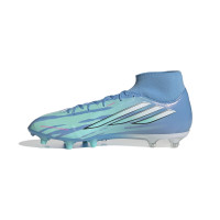 adidas F50 Sparkfusion Trinity League Grass/Artificial Grass Football Boots (MG) Women's Blue Bright Blue Hot Pink