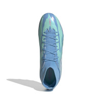 adidas F50 Sparkfusion Trinity League Grass/Artificial Grass Football Boots (MG) Women's Blue Bright Blue Hot Pink