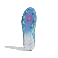 adidas F50 Sparkfusion Trinity League Grass/Artificial Grass Football Boots (MG) Women's Blue Bright Blue Hot Pink