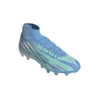 adidas F50 Sparkfusion Trinity League Grass/Artificial Grass Football Boots (MG) Women's Blue Bright Blue Hot Pink