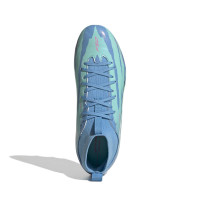 adidas F50 Sparkfusion Trinity League Grass/Artificial Grass Football Boots (MG) Kids Blue Bright Blue Hot Pink