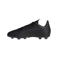 adidas X 19.4 Gras / Kunstgras voetbalschoenen (FxG) Kids Zwart Zwart