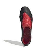 adidas Predator Elite FT L-Tech Iron Stud Football Boots (SG) Black Black Red