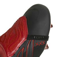 adidas Predator Elite FT L-Tech Iron Stud Football Boots (SG) Black Black Red