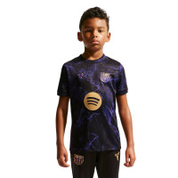 Nike FC Barcelona x Kobe Pre-Match Training Shirt 2026-2027 Kids Purple Black Gold