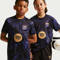Nike FC Barcelona x Kobe Pre-Match Training Shirt 2026-2027 Kids Purple Black Gold