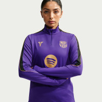 Nike FC Barcelona Strike Training sweater 1/4-Zip 2026-2027 Women Purple Black Gold