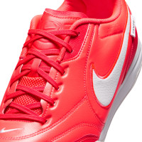 Nike Tiempo Streetgato Straatvoetbalschoenen Rood Wit