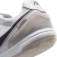 Nike Tiempo Streetgato Straatvoetbalschoenen Wit Beige Zwart