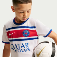 Nike Paris Saint-Germain Pre-Match Trainingsshirt 2026-2027 Kids Wit Rood