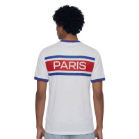 Nike Paris Saint-Germain Pre-Match Trainingsshirt 2026-2027 Wit Donkerblauw Rood