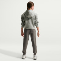 Nike Sportswear Club Fleece Sweat Pants Kids Dark Grey White
