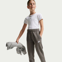 Nike Sportswear Club Fleece Sweat Pants Kids Dark Grey White