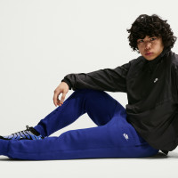 Nike Sportswear Club Fleece Sweat Pants Dark Blue White