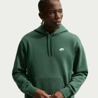 Nike Sportswear Club Fleece Hoodie Dark Green White