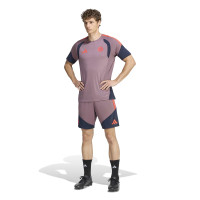 adidas Bayern Munich European Training Shirt 2026-2027 Light Purple Black Red