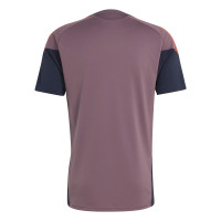 adidas Bayern Munich European Training Shirt 2026-2027 Light Purple Black Red