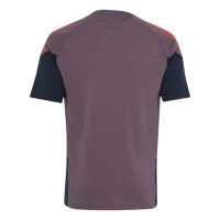 adidas Bayern München Europees Trainingsshirt 2026-2027 Kids Lichtpaars Zwart Rood