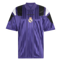 adidas Real Madrid EQT T-Shirt Paars Zwart Wit