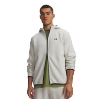 Under Armour Unstoppable Fleece Trainingspak Gebroken Wit