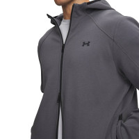 Under Armour Unstoppable Fleece Trainingspak Donkergrijs Zwart