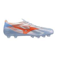 Mizuno Alpha III Elite Gras Voetbalschoenen (FG) Lichtblauw Blauw Oranje