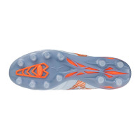 Mizuno Morelia Neo V Beta Japan Gras Voetbalschoenen (FG) Lichtblauw Blauw Oranje