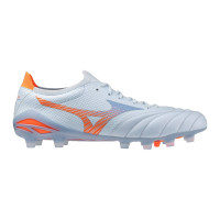 Mizuno Morelia Neo V Beta Elite Gras Voetbalschoenen (FG) Lichtblauw Blauw Oranje